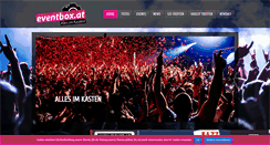 Desktop Screenshot of eventbox.at